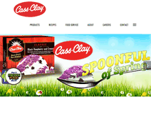 Tablet Screenshot of cassclay.com